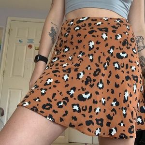 SOLDleopard print skirt from urban